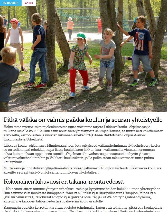 Kokeilu: Pitkä välkkä seurojen