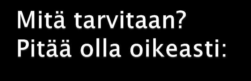 Tavoitteet (myös osa-alueille) Energiatehokkuus Kilpailukyky Elinkeinopolitiikka Työpaikat Päästöjen vähentäminen