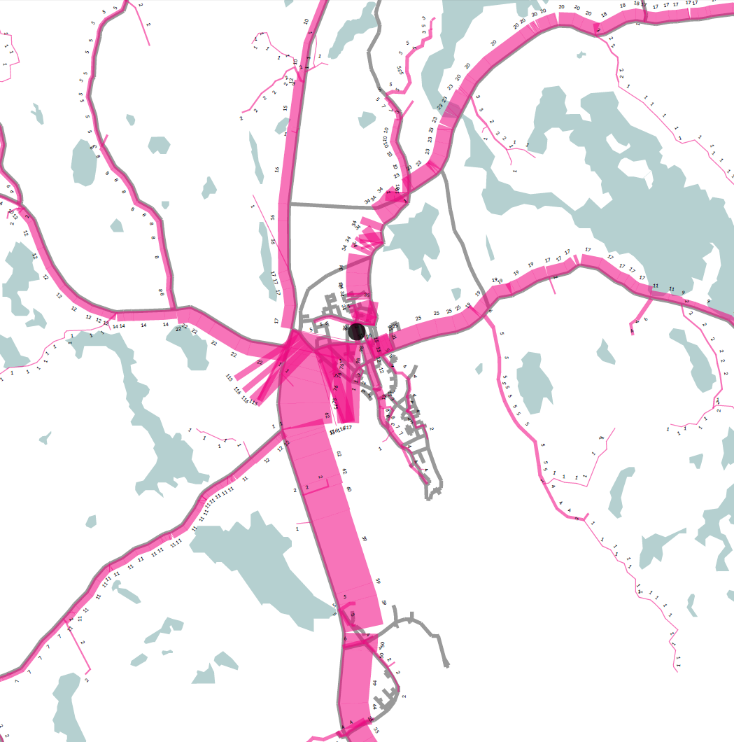 liikennemäärätiedoista,