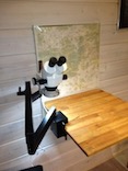 Alltion ID: 2999 XTL1A with flexstand Stereo Microscope with Total Magnification: 3.5X 225X (opt.parts) Standard Magnification: 7X 45