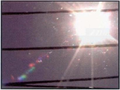 Linssiheijastus, haamukuvat (flare, ghost image) Optiikan sisäiset heijastukset saattavat aiheuttaa sekä koko kuvaan tasaista intensiteetin kasvua (flare) että haamukuvia (ghost image) Haamukuva