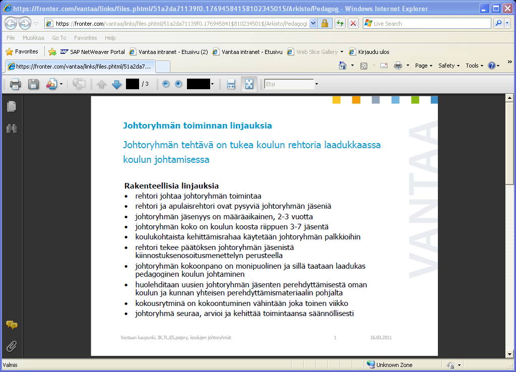 Vantaan kaupunki,
