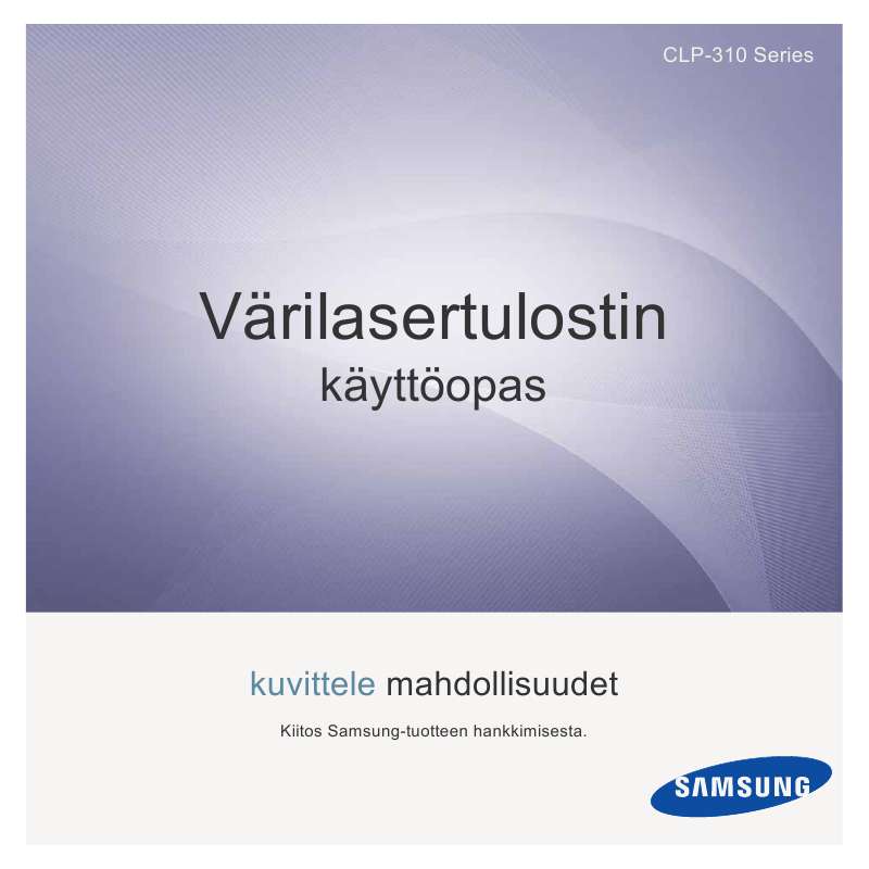 Löydät kysymyksiisi vastaukset käyttöoppaasta ( tiedot, ohjearvot,