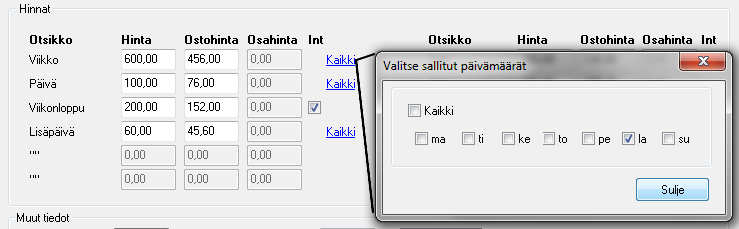 P3 laajennetussa päivähinnoittelussa on yhdistetty ominaisuuksia P1-, P2- ja K1 hinnoitteluista.