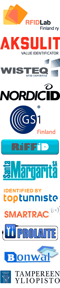 RFID-iltapäiväseminaarin ohjelma Tampere 3.