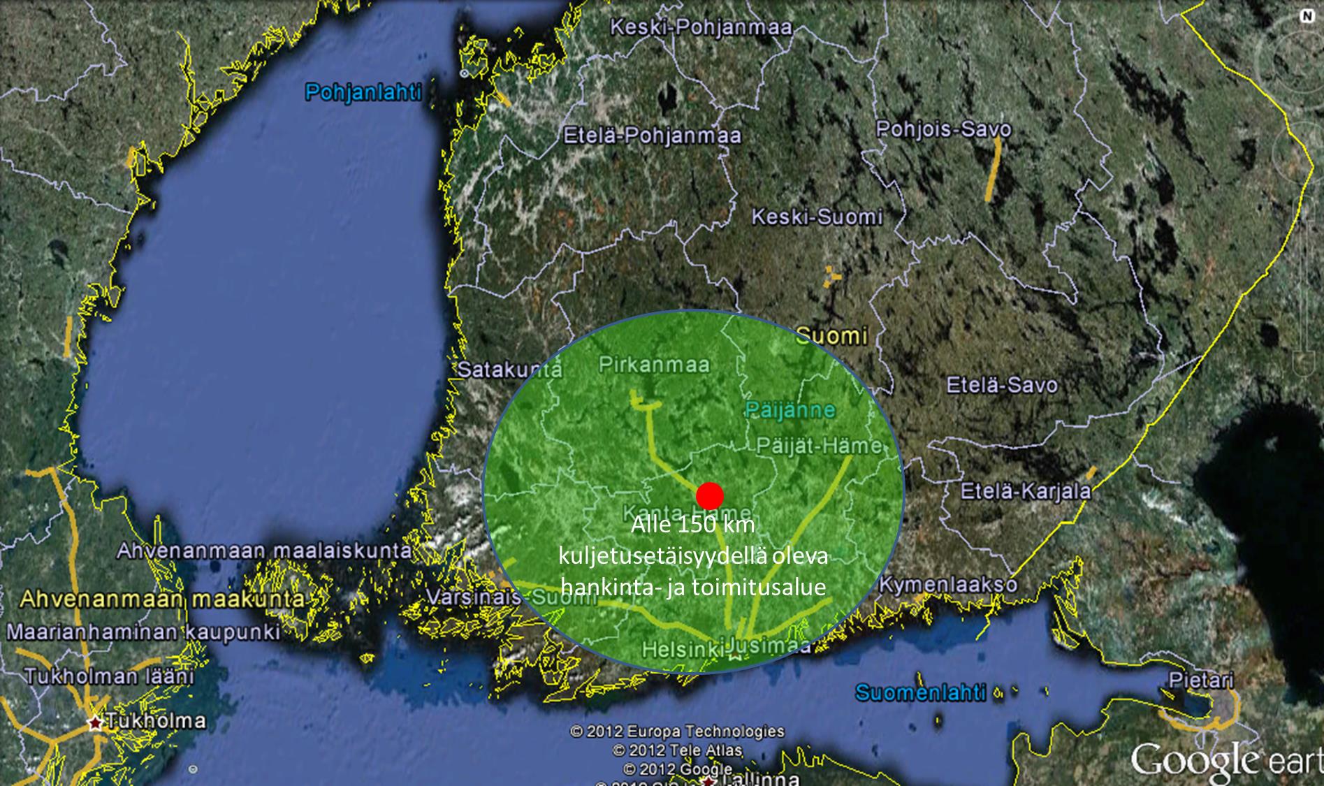 Etelä-Suomen bioenergiakeskus Hattula, Parola, Merven teollisuusalue Tuotteet ja toimituskohteet: - Biohiili ja myöhemmin biokaasu (Hki) - Biokaasu ja hake (Tre) - Sähkö (valtakunnan verkko) - Lämpö