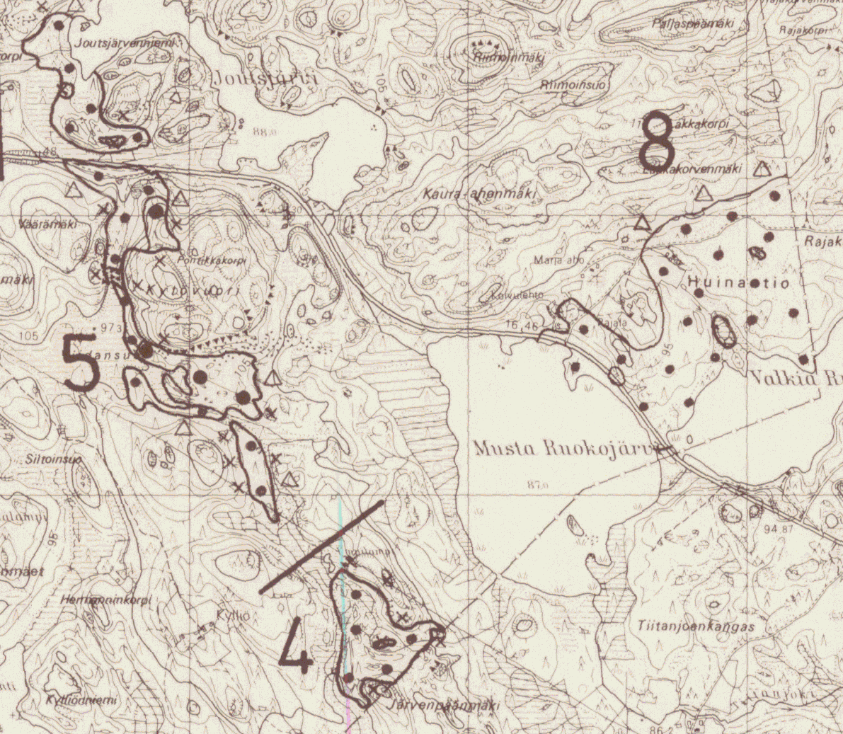 Etelä-Savon kiviaineshuollon turvaaminen 321 Aiemmat tutkimukset Rainio H. ja Kurkinen I. 1972. Soravarojen arviointi Mikkelin piirissä (sivulla 71).