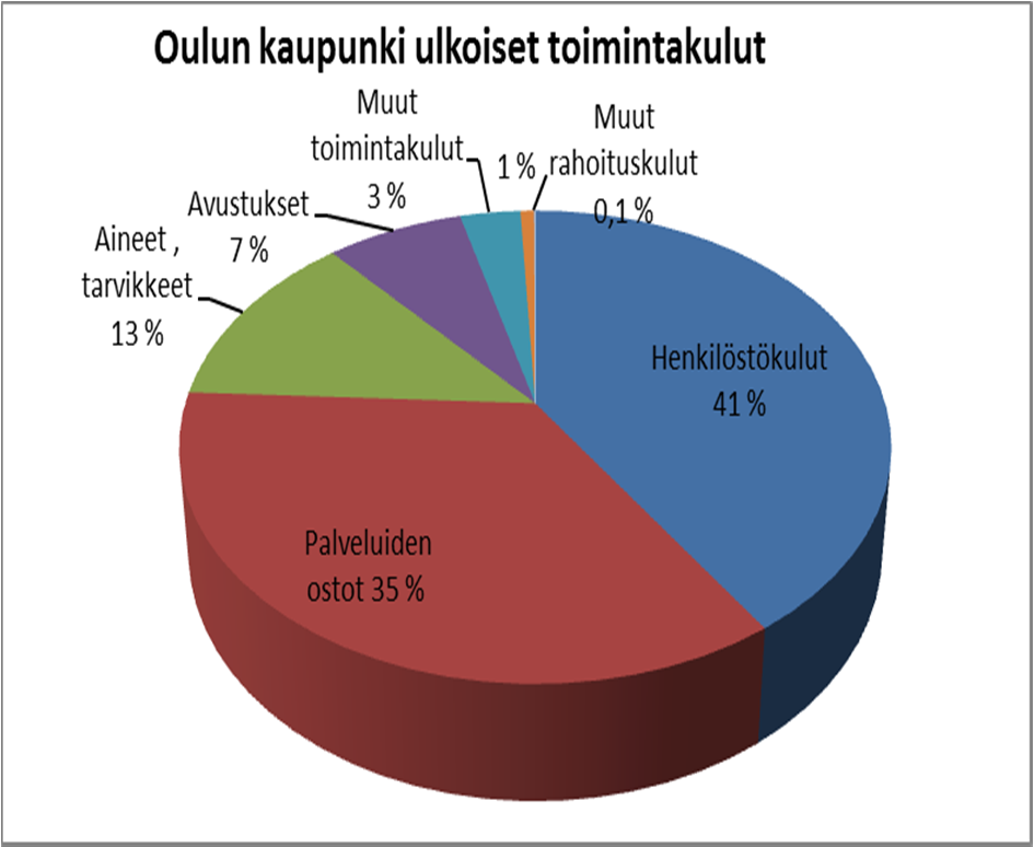 7 000 toimittajaa 200 000 laskua Oulun kotitalouksien hankinnat (pl.