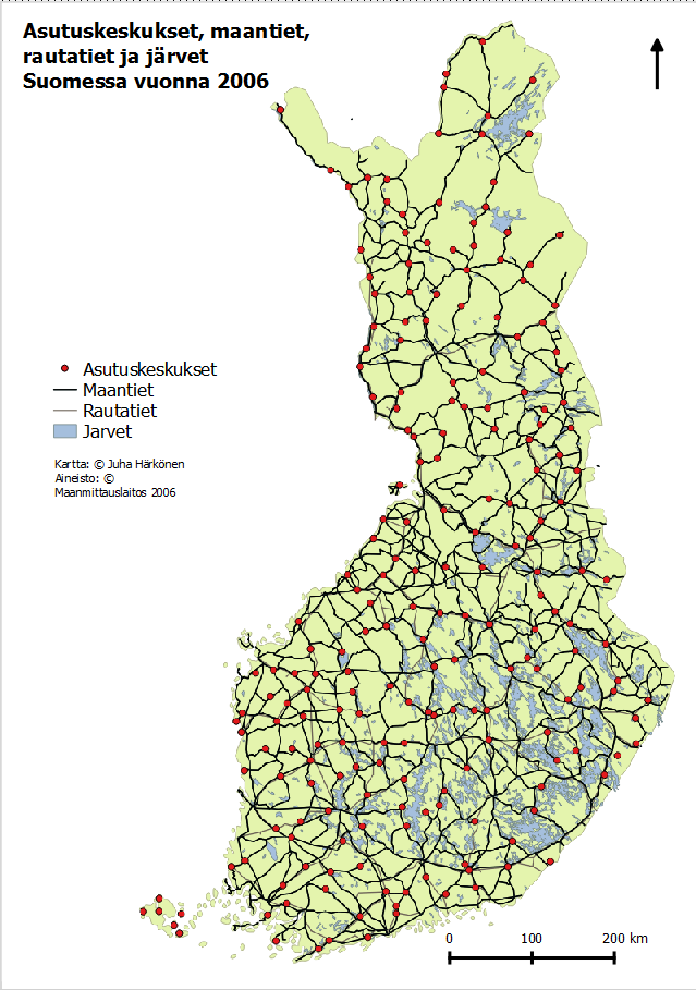 15 3.7. Logojen ja muiden kuvien lisääminen karttaan Karttaesitykseen voi olla joskus tarpeellista lisätä esimerkiksi organisaation logo tai muu kuva.