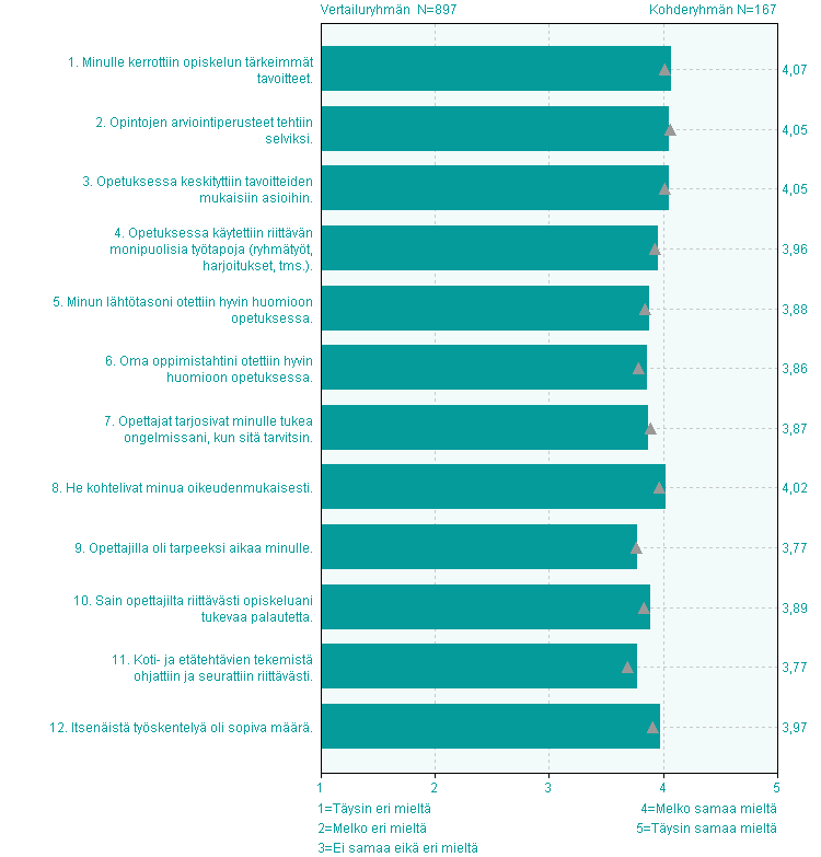 Opetusta ja opettajia