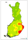 SUDEN PALUU LÄHES SADAN VUODEN TAUON JÄLKEEN 1996 SUSIPENTUEITA 4 2000 10 2003 14 2007 25 2008 23?