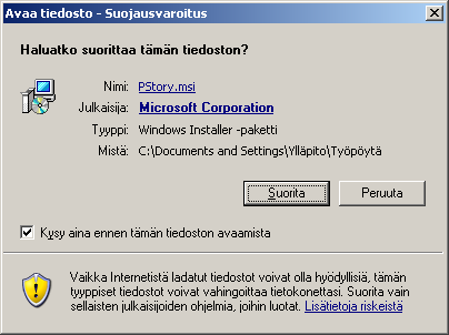 Microsoft PhotoStory 3 pikaopas Petäjä-opisto 11.10.2010 Olli Ruohomäki Tämä oppimateriaalin tavoitteena on esitellä tiiviisti ja havainnollisesti otsikossa mainitun ohjelman perusominaisuuksia.