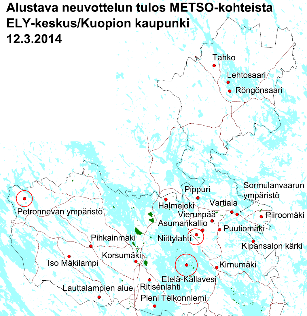 Kaupungin esitys maanomistajan ähtökohdista: - n.