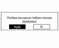 Puhelin 129 Handsfree-tila Kun matkapuhelin lisätään handsfree-laitteena, käyttäjä soittaa ja vastaanottaa puheluita ja käyttää muita toimintoja puhelinportaalin kautta.