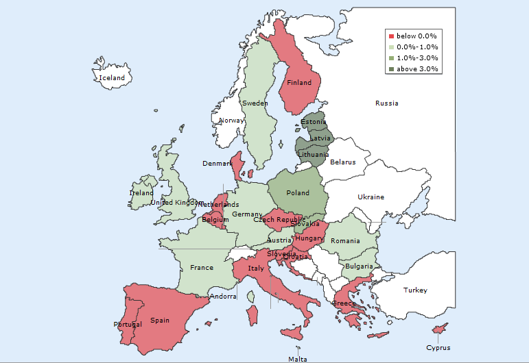 European growth map 2012 4