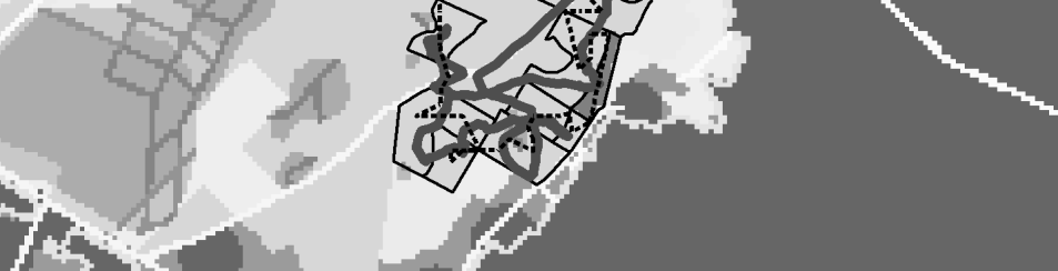 ! auto laskettu reitti todellinen reitti metsikkökuviot kustannus 9 999 19,5 14,5 12,015 10,5 9,286 9,252 7 5,632 5,5 4,709 4,297 4,263 3,293 3,287 2,383 2,19 2,156 1,084 1 0 100 200 m Kuvio 5.
