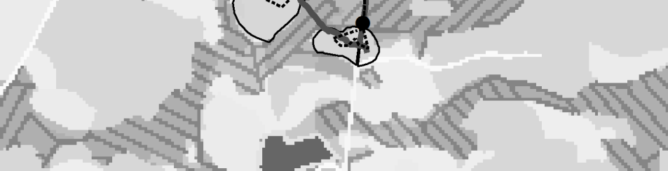 ! auto laskettu reitti todellinen reitti metsikkökuviot kustannus 9 999 19,111 14,121 12,015 10,383 9,286 9,252 7 5,632 5,393 4,709 4,297 4,263 3,293 3,287 2,383 2,19 2,156 1,084 1 0 100 200 m Kuvio 7.