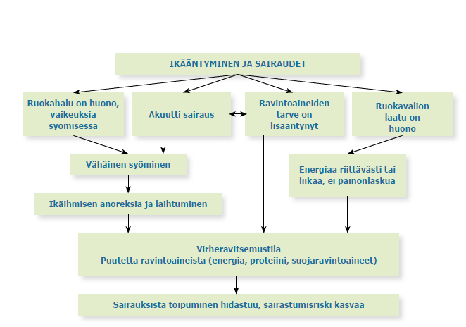 21 Useammalle ikäihmiselle päivän kohokohta on nimenomaan ruokailu. Aterioiden suunnitteluun on kiinnitettävä huomiota.