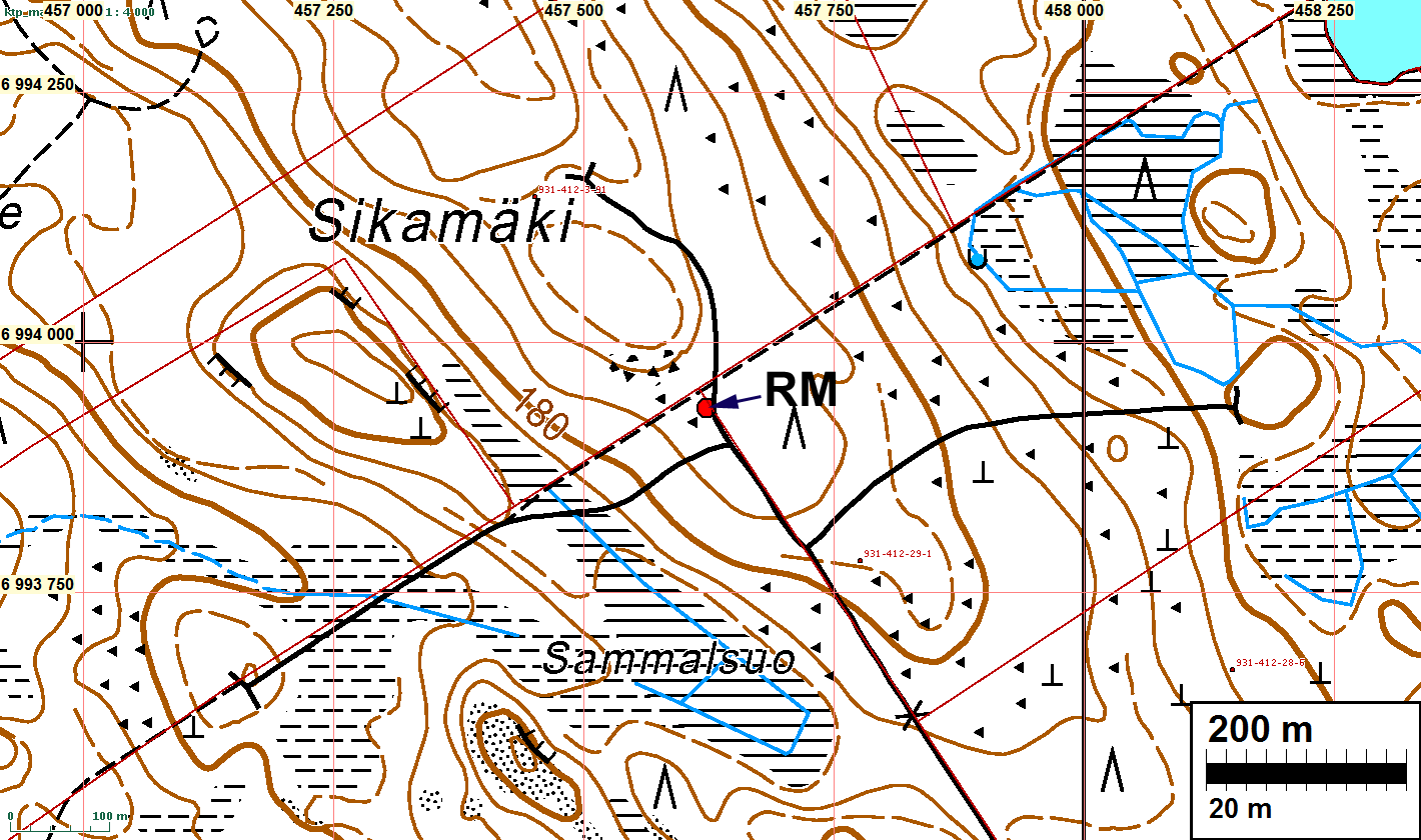 9 Sikamäen rajamerkki