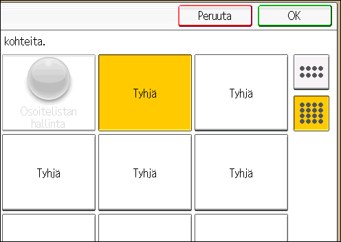 [Päänäytön] ja [Pääsivu]-näytön käyttäminen 4. Paina [Sovellus]-välilehteä. 5. Valitse lisättävä sovellus. 6.