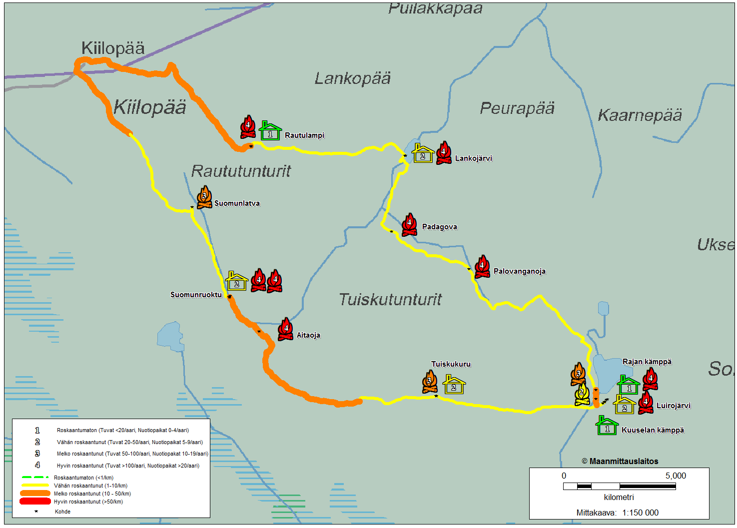 URHO KEKKOSEN KANSALLISPUISTON