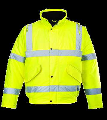 HI-VIS bomber talvitakki LÄMMIN JA LAADUKAS S463 Mukava ja lämmin Hi-Vis talvitakki