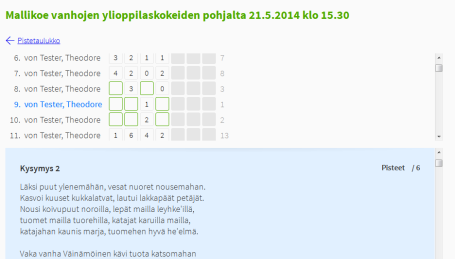 Ensimmäinen versio Syksy 2014 Yksinkertainen