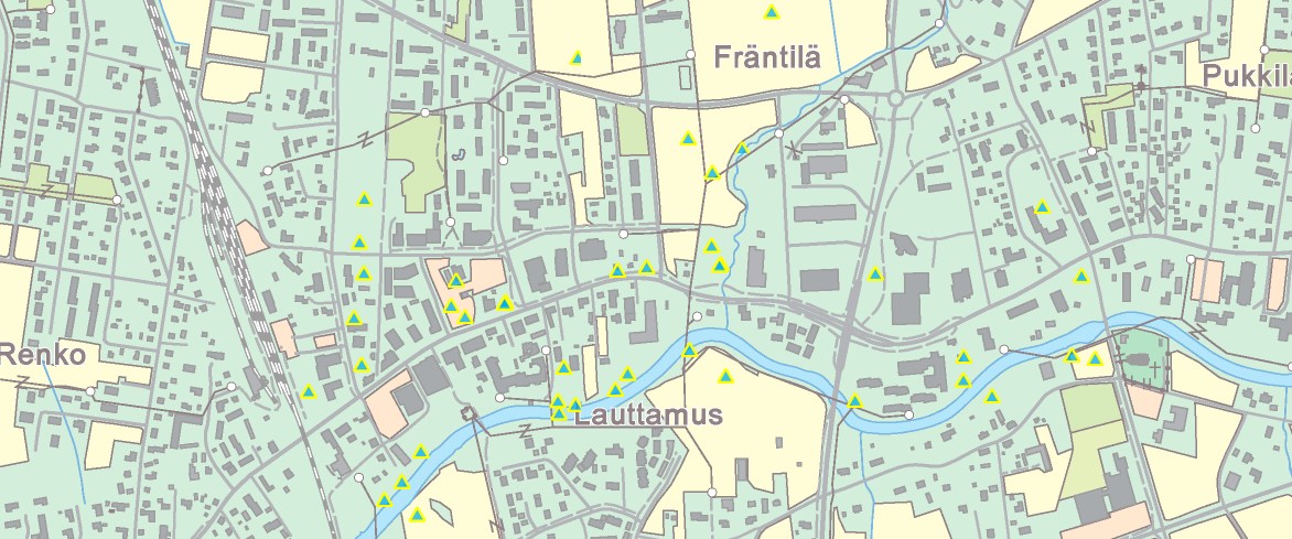 Mihin haluaisit puiston tai muun lähivirkistysalueen?