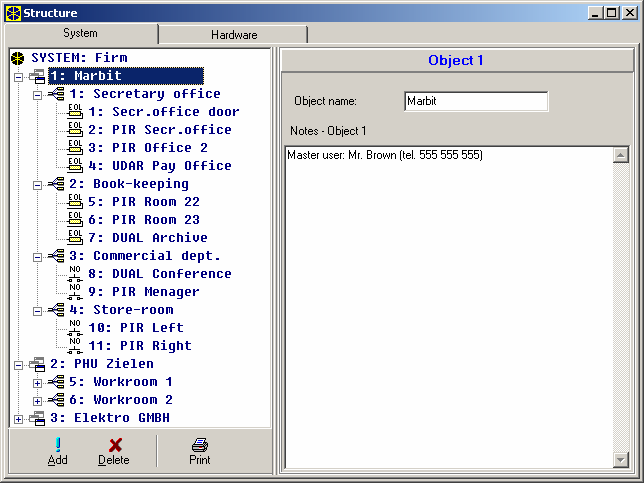 10 SATEL INTEGRA 4. TOIMINTOJEN KUVAUS Tämä osio esittelee perustietoja INTEGRA hälytyskeskuksen ominaisuuksista, sellaisina kun ne on määritelty keskuksen firmwareen FLASH muistille.