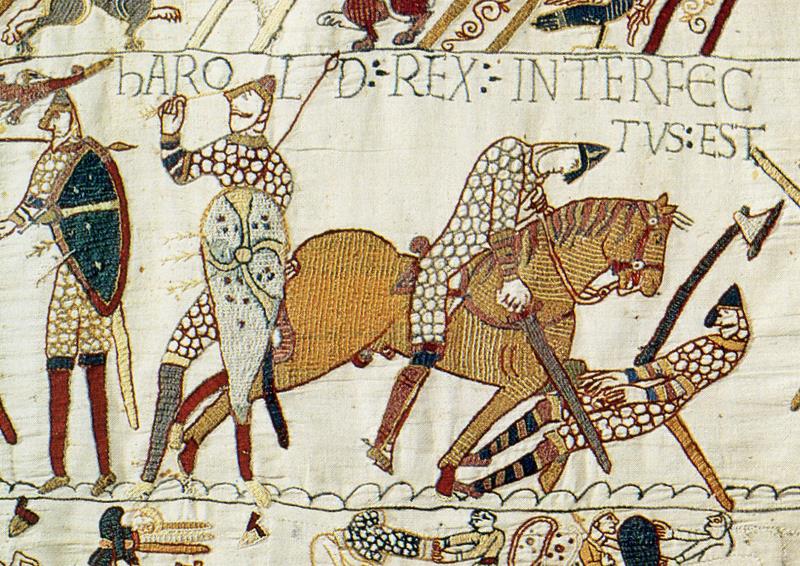 BAYEUX N SEINÄVAATE JA ENGLANNIN VALLOITUS Bayeux n seinävaate kertoo kuvasarjojen avulla vuosien 1064 ja 1066 välisistä tapahtumista Englannin ja Ranskan historiassa ja