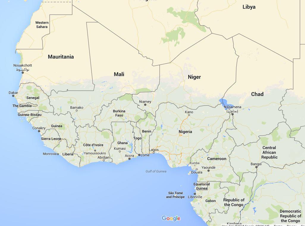 länsi afrikan kartta Afrikan imago matkakohteena Suomessa. Petra Garam   PDF länsi afrikan kartta