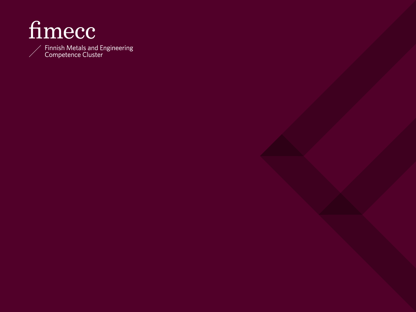 FIMECC co.creation platform FIMECC 3 minuutissa INNOFORUM 10.11.2015 Tampere Yhteystiedot: Jouko Koskinen +358 40 820 2388 jouko.