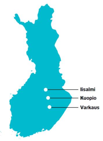 Savonia yleisesti Perustettu 1992 Osakeyhtiömuotoinen 2015 alkaen Päätoimipaikka Kuopio, kampukset myös Iisalmessa ja Varkaudessa Yksi Suomen suurimmista ja monialaisimmista ammattikorkeakouluista