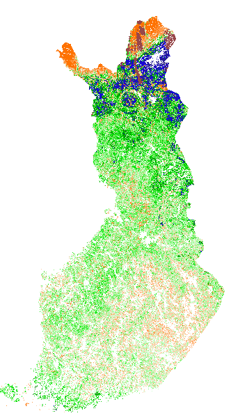 Hyvät lähtökohdat Avoimia luonnonvara- ja ympäristöaineistoja ollut jo pitkään Ympäristöhallinnon aineistot 2008 Metlan metsävarakartat 2012 RKTL:n tilastoaineistot 2011 Inspiren velvoittamat