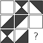 (6. ja 7. luokka) RATKAISUT sivu 6 / 12 ja Pakilan ala-aste 10. Mikä laatta pitää lisätä kuvaan, jotta valkoinen alue on yhtä suuri kuin musta alue?