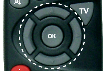 2 Säädinpaneeli A. Verkkokytkin; television käynnistys ja sammutus B. AV liitännät C. Kuulokeliitäntä ( j ) D. Punainen merkkivalo; osoittaa, että verkkovirta on kytkettynä.