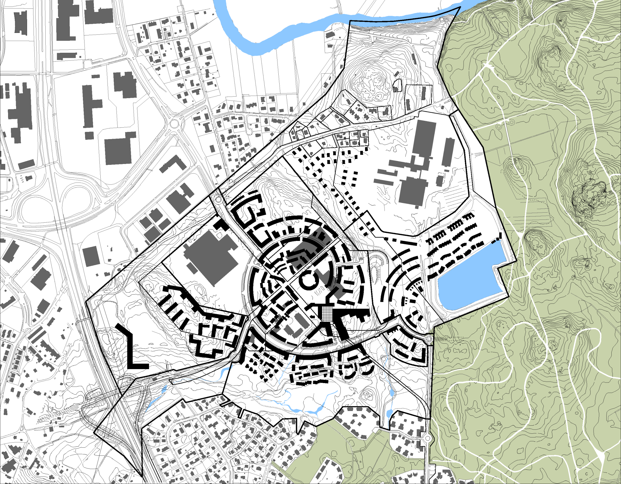 Kuninkaantammi Rakentaminen 2014-17 1 Paloheinäntunneli 2013-15 (Jokeri 2) 2 Esirakentaminen (tunnelilouheet) 2013-14 3 HSY Pitkäkoski, alavesisäiliö 2013-14 4 Jokeri 2 katurakent.