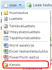 3.3.4.Tiedostojen lisääminen Klikkaa yllä olevassa näkymässä Lisää tiedostoja painiketta. Avautuu ikkuna, jolla voidaan valita lisättäviä tiedostoja.