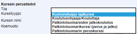 Suomen Kennelliitto ry. 28.12.2015 8(20) Uuden kurssianomuksen kirjaaminen jäsenyhdistyksessä Anomuslomakkeen avaaminen Uusi anomus aloitetaan painamalla kuvaketta.