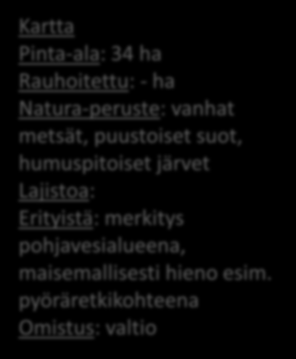 humuspitoiset järvet Lajistoa: Erityistä: merkitys