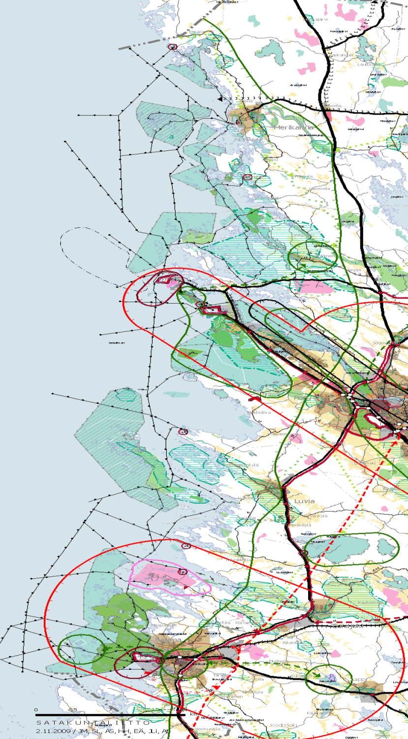 Satakunta regional plan/land use