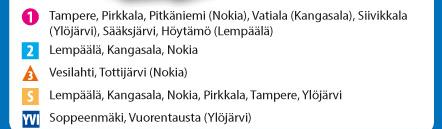 2 Nokialla vain vyöhyke 3 Arvoliput Vyöhyke Aikuine Nuori Lapsi n Normaali 1 1,78 1,29 0,89 Opiskelija 1 1,29 - - Seniorit klo 9-14 1 0,89 - - Sarjaliput (30 Vyöhyke Aikuinen Lapsi matkaa)