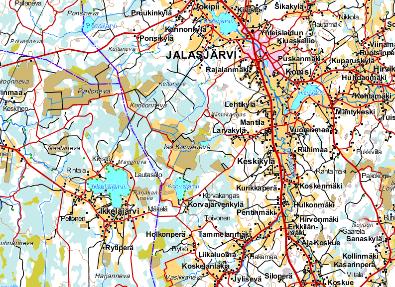 1 JOHDANTO Liito-orava- ja viitasammakkoselvitys on laadittu Metsähallituksen Jalasjärven Rustarin tuulivoimahankealueelle osana laajempaa luontoselvitystä.