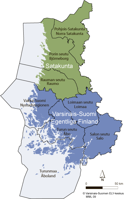 Varsinais-Suomen ELY-keskus: Kaikki ELY -keskukselle kuuluvat palvelut Varsinais- Suomen maakunnan alueella Liikenne ja