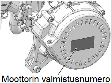 AJONEUVON TUNNISTETIEDOT Kirjoita muistiin ajoneuvosi moottorin, rungon ja virta-avaimen tunnistetiedot seuraaville, niille varatuille riveille. 1.