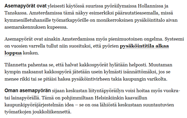 Kaupunkipyöräjärjestelmä