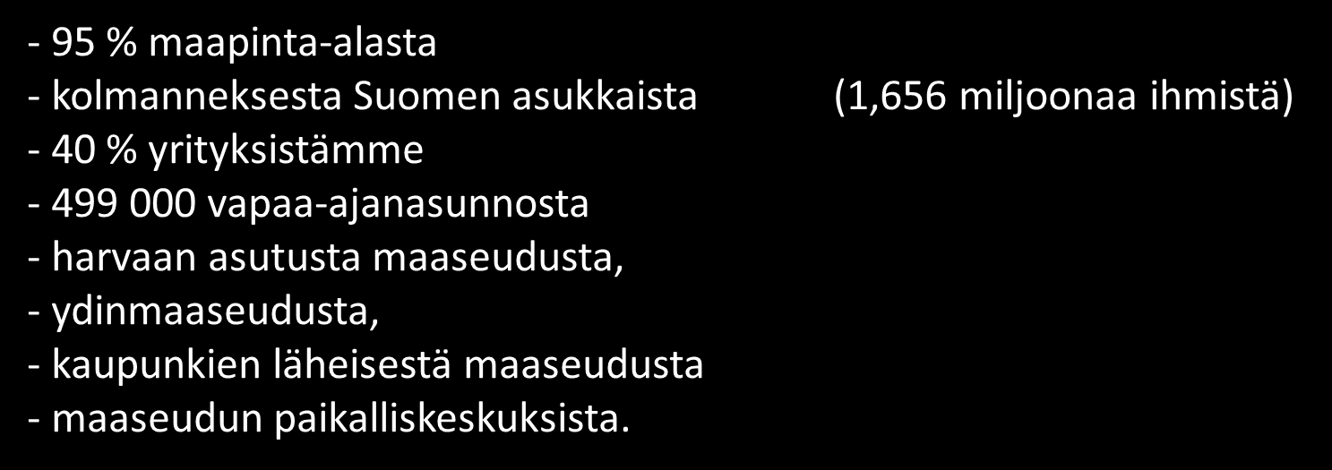 Maaseutua