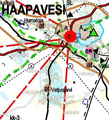 SUUNNITTELUTILANNE Maakuntakaava Kaava-alueella on voimassa Pohjois- Pohjanmaan maakuntakaava (vahvistettu 17.2.2005). Suunnittelualue sijaitsee likimain karttaotteen keskellä.