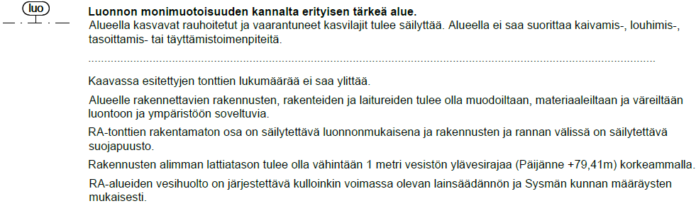 5.5 Ympäristön häiriötekijät Alueella ei ole mitään erityisiä kaavan toteutumiseen vaikuttavia häiriötekijöitä eikä kaavan muutoksella synny tällaisia häiriötekijöitä. 5.