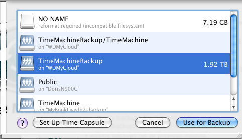 TIEDOSTOJEN VARMUUSKOPIOINTI JA PALAUTTAMINEN Voit avata Time Machinen asetussivun napsauttamalla Ota Time Machine käyttöönpainiketta: 3.